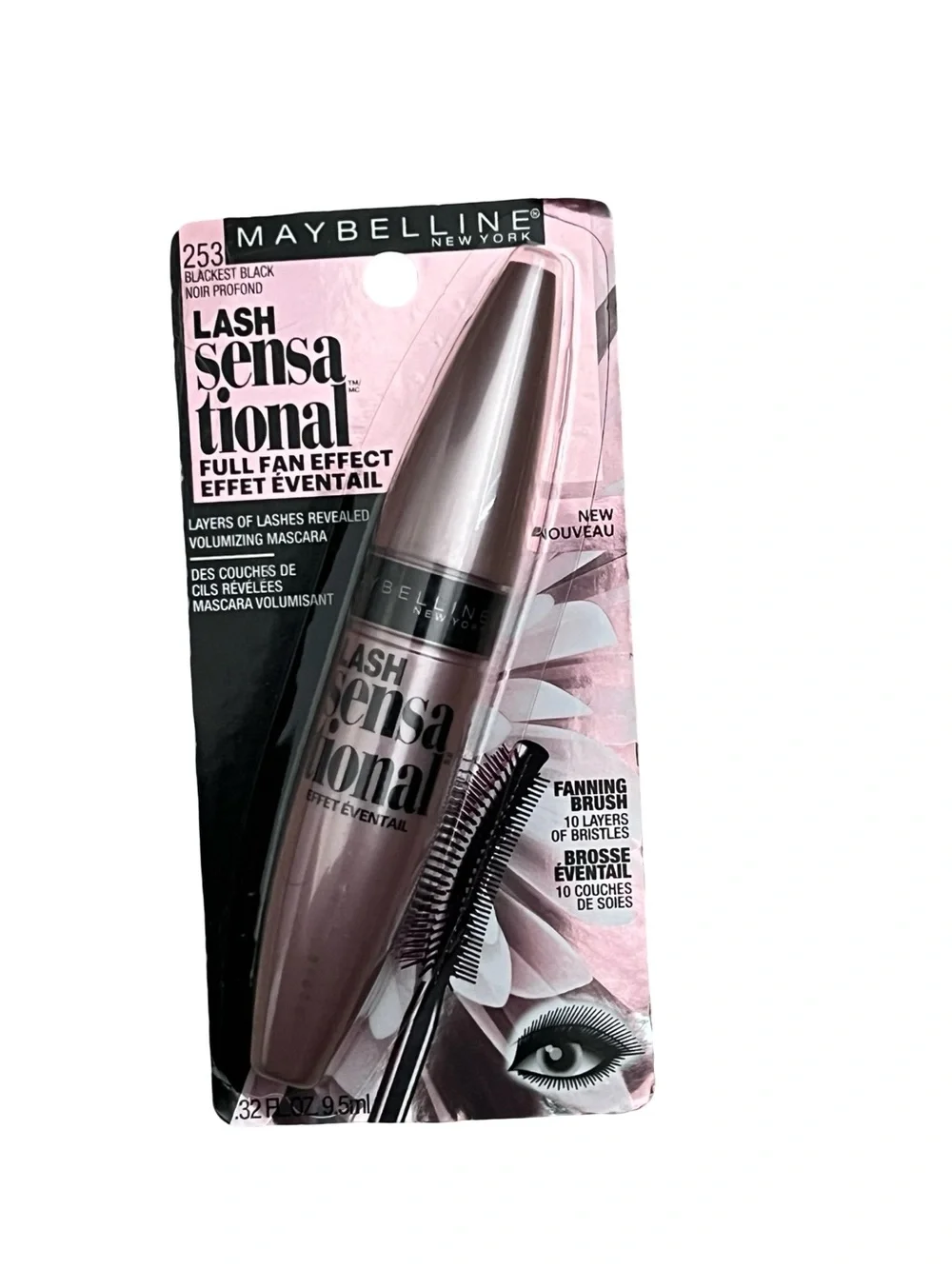 Maybelline Lash Sensational Mascara - Black (253) FINAL PRICE DROP
